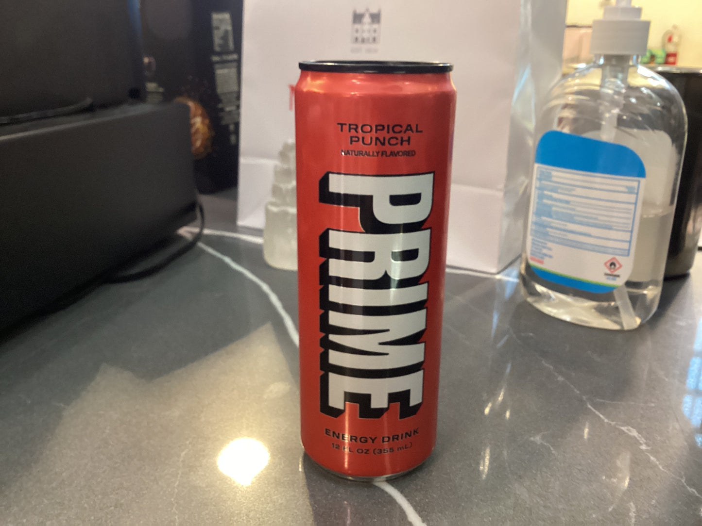 Prime Tropical Punch 12oz can