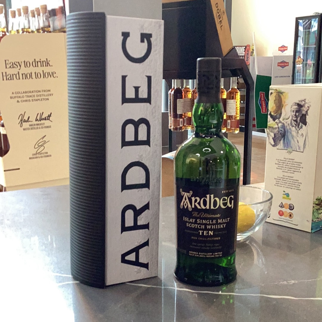 Ardbeg- The Ultimate Islay Single Malt Scotch Whiskey 10yr