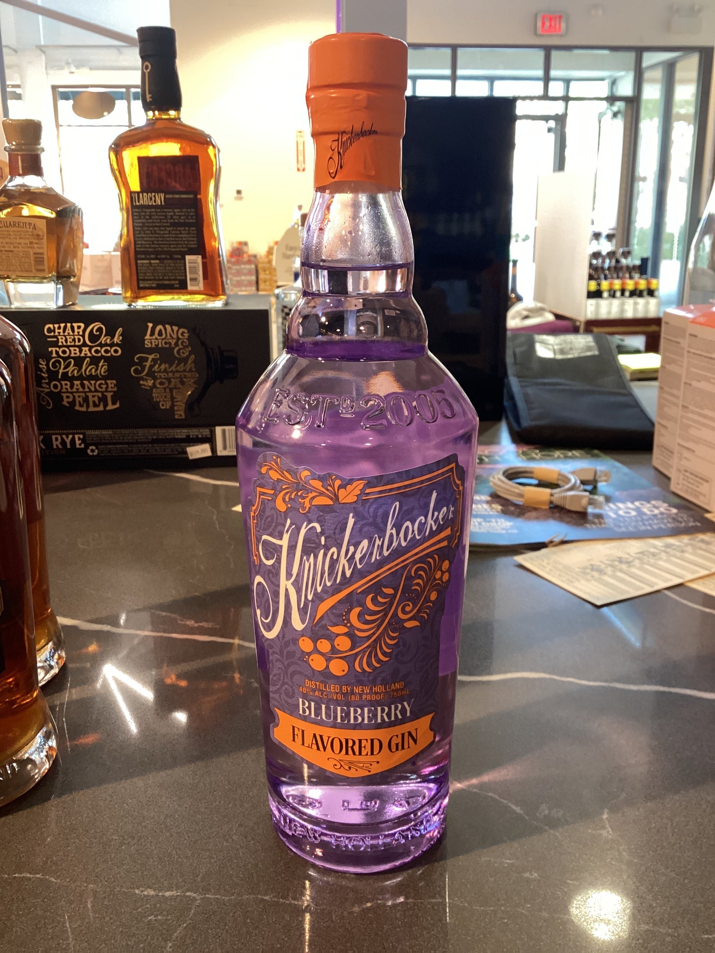 New Holland Knickerbocker Blueberry Flavored Gin (750ml)