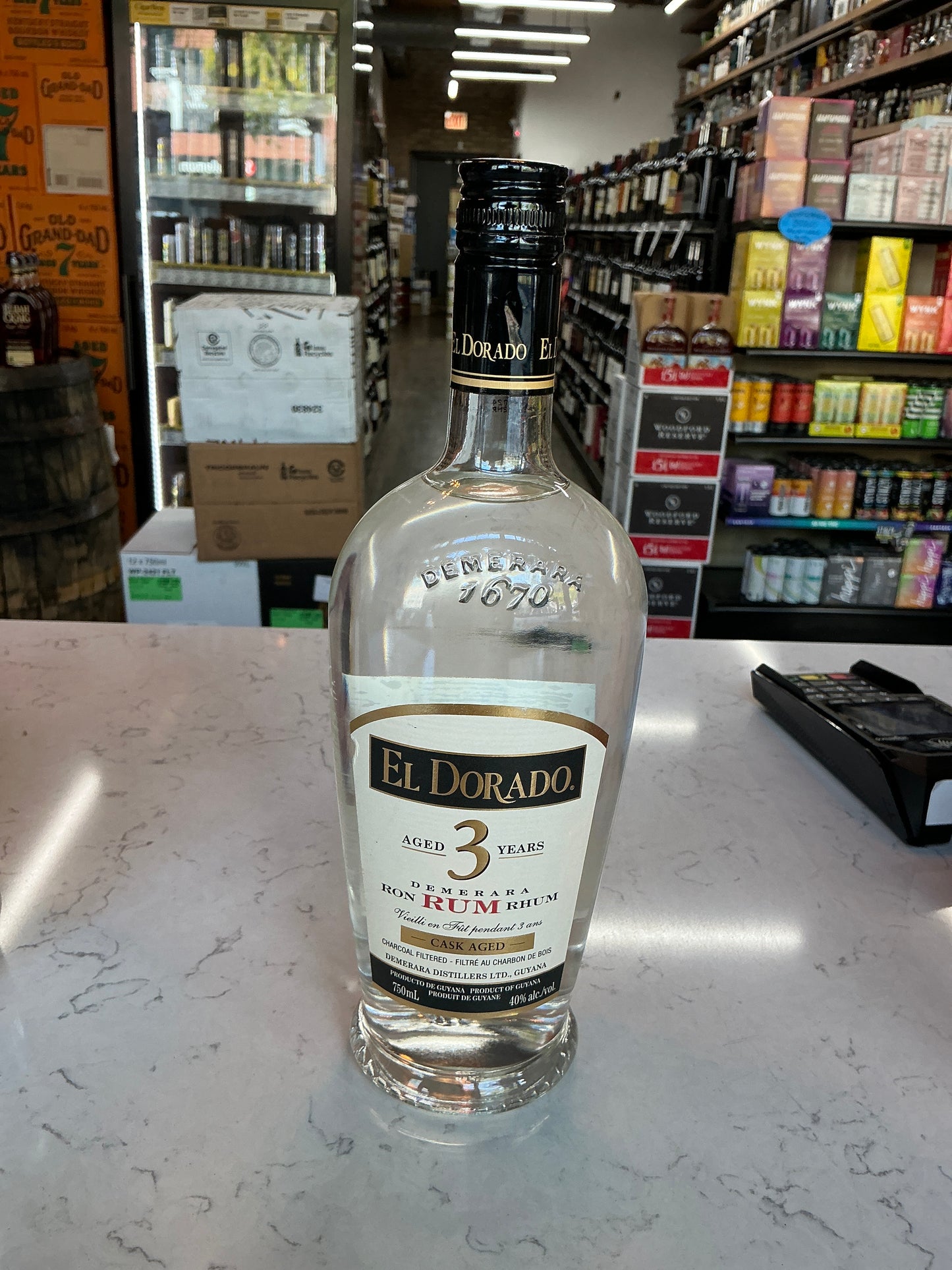 El Dorado 3 Year White Rum (750mL)