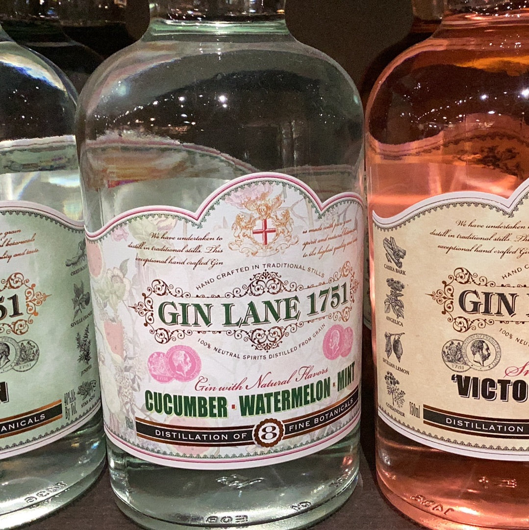 Gin Lane 1751 Cucumber Watermelon Mint 750ml
