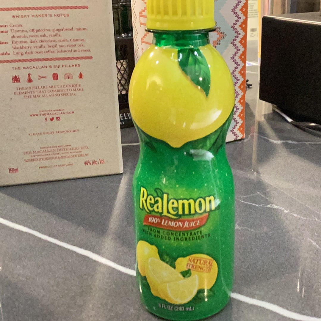 ReaLemon juice 8oz