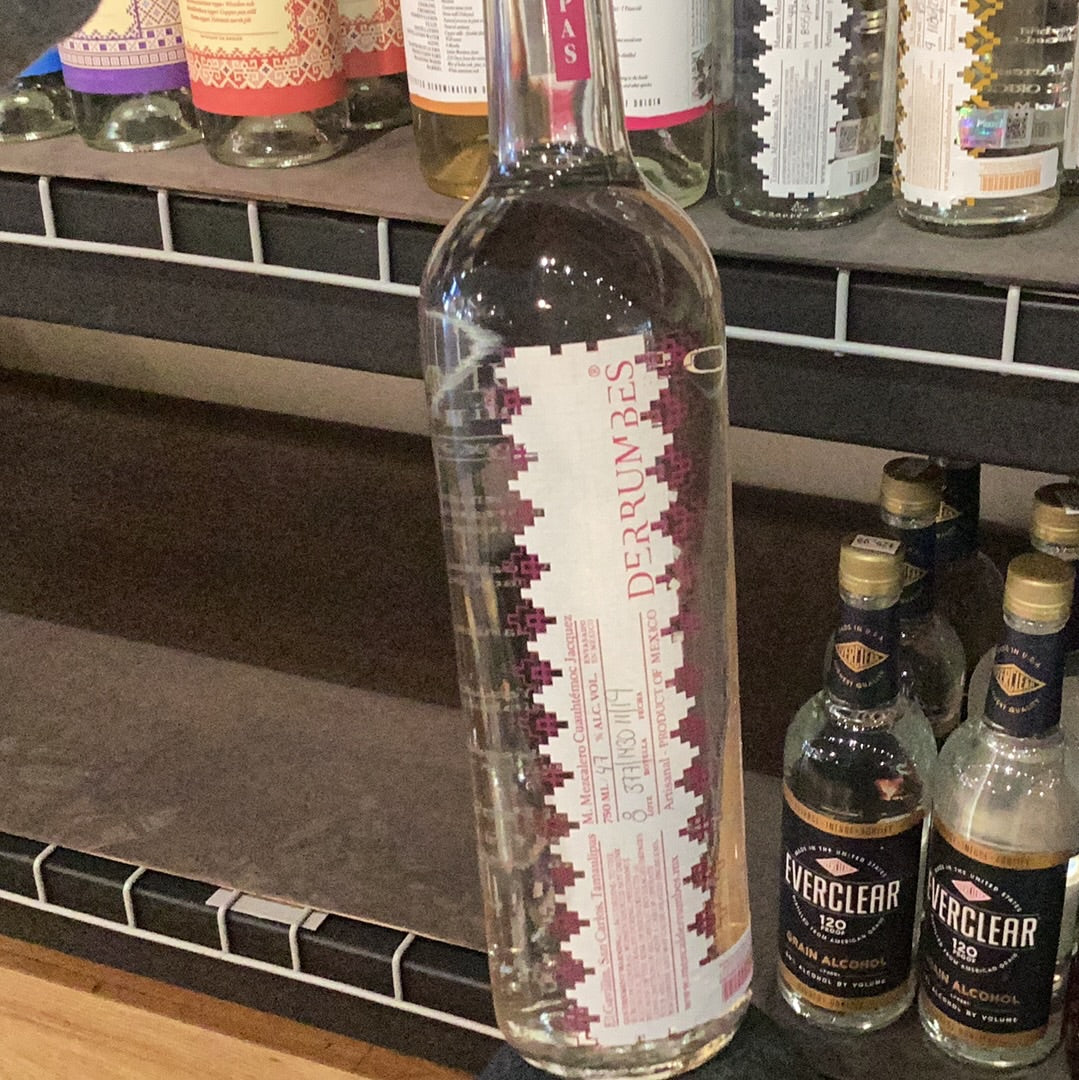 Derrumbes Tamaulipas Mezcal Joven (750 ml)