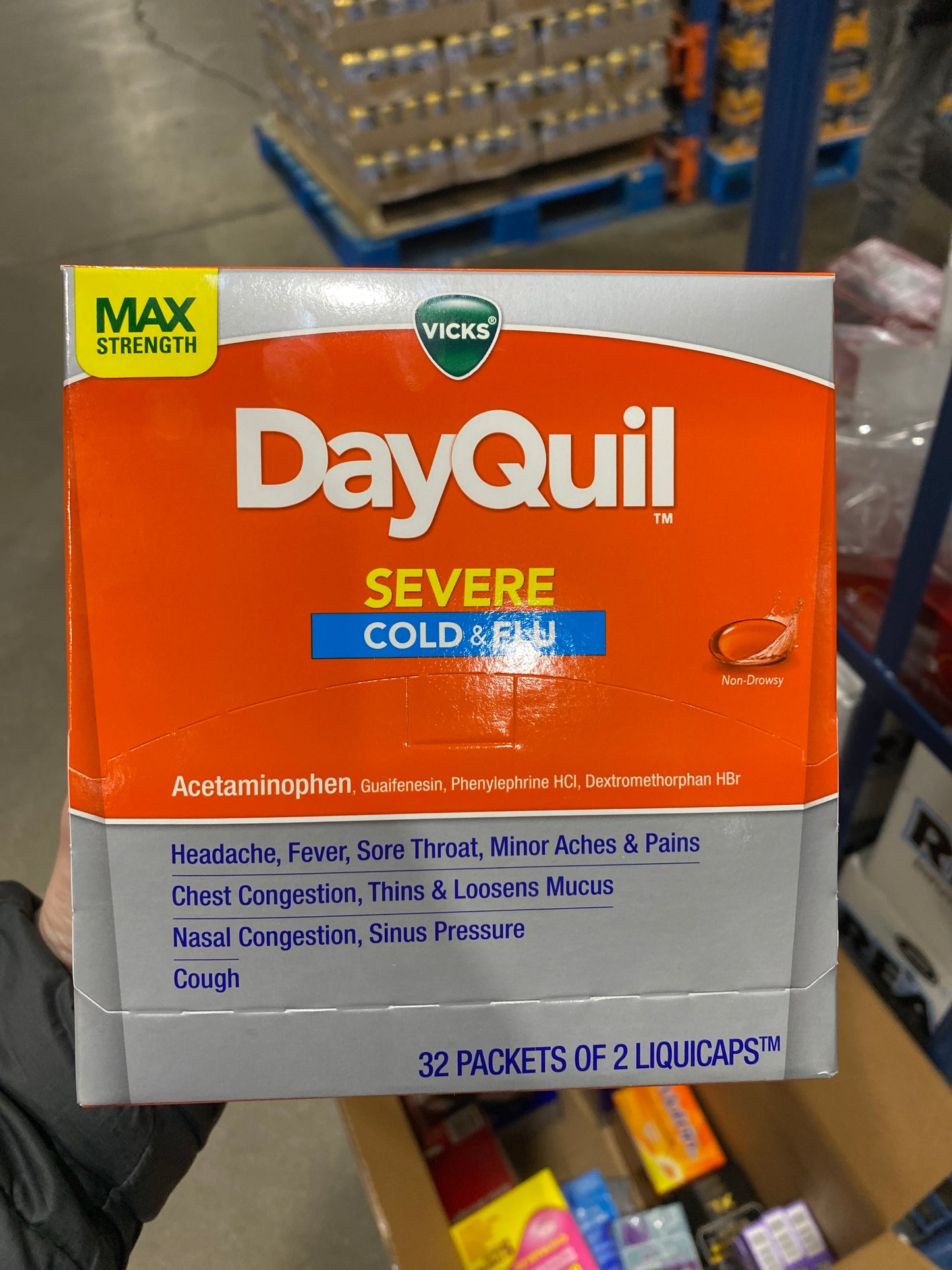 DayQuil Severe Cold and Flu (2 capsules)