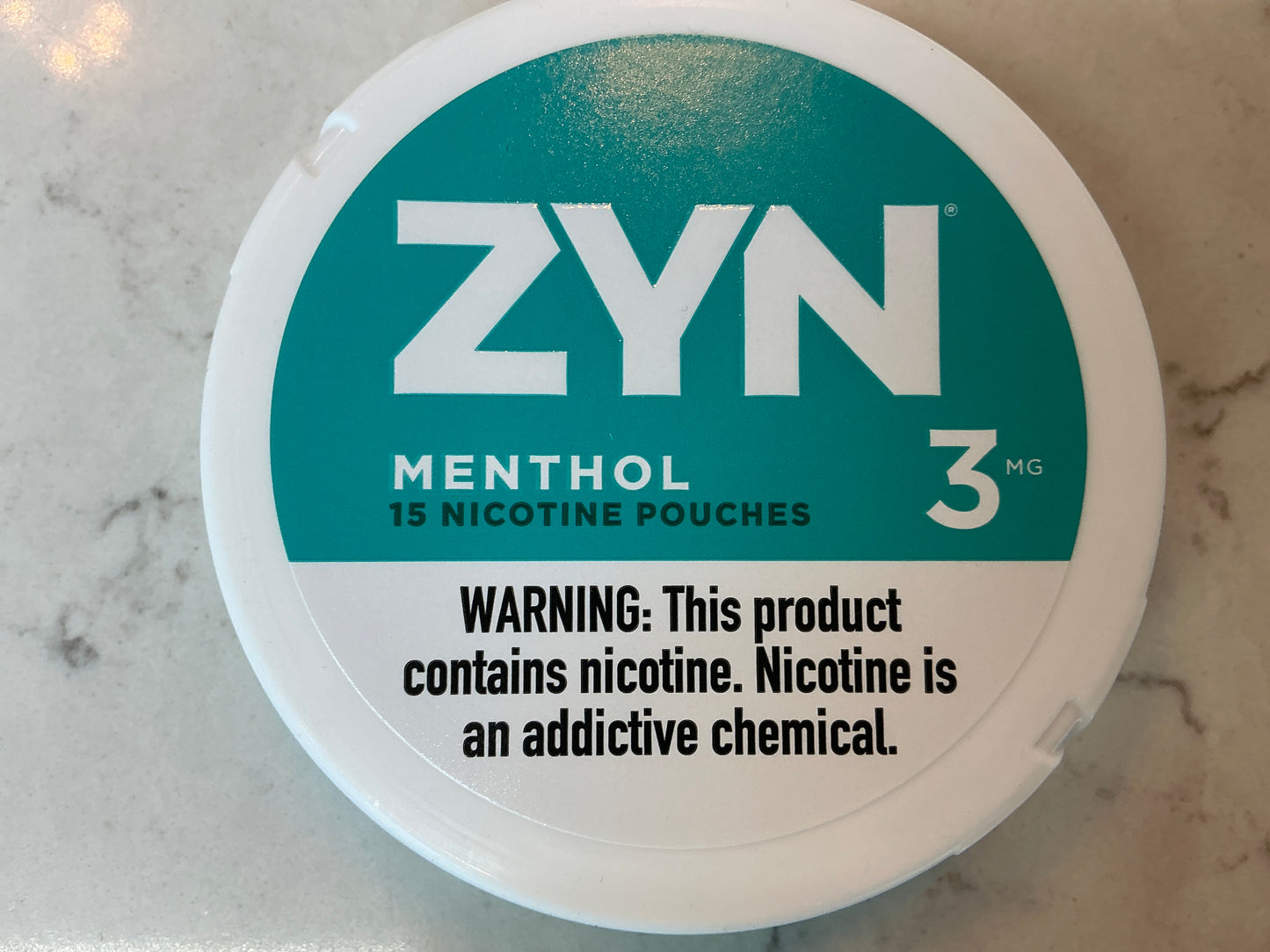 ZYN Menthol 3mg