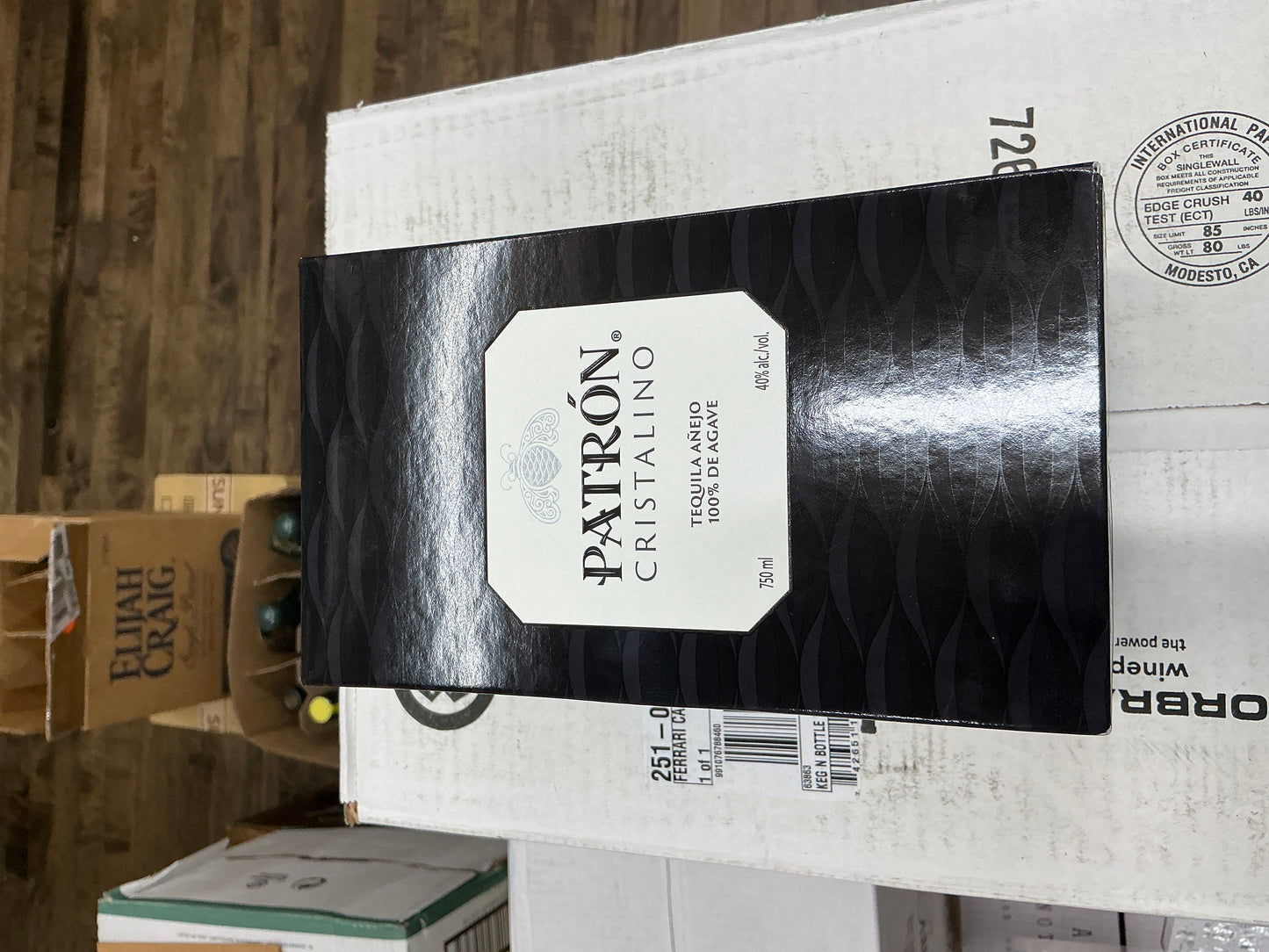 Patron Cristalino 750mL