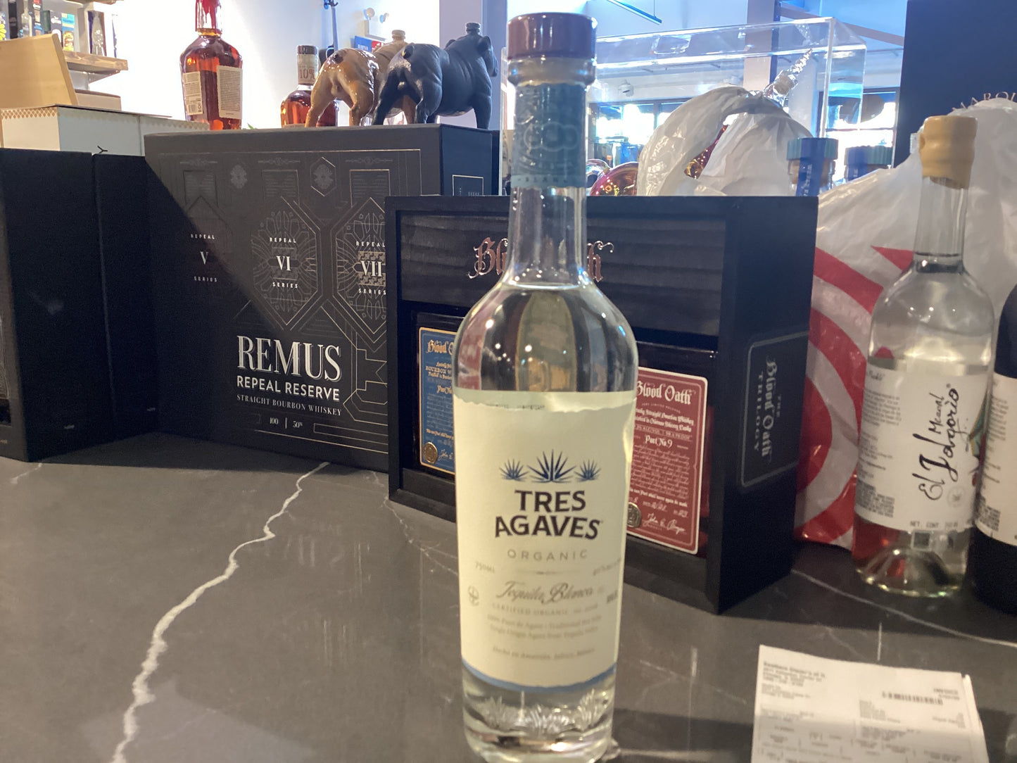 Tres Agaves Blanco Organic Tequila (750 ML)