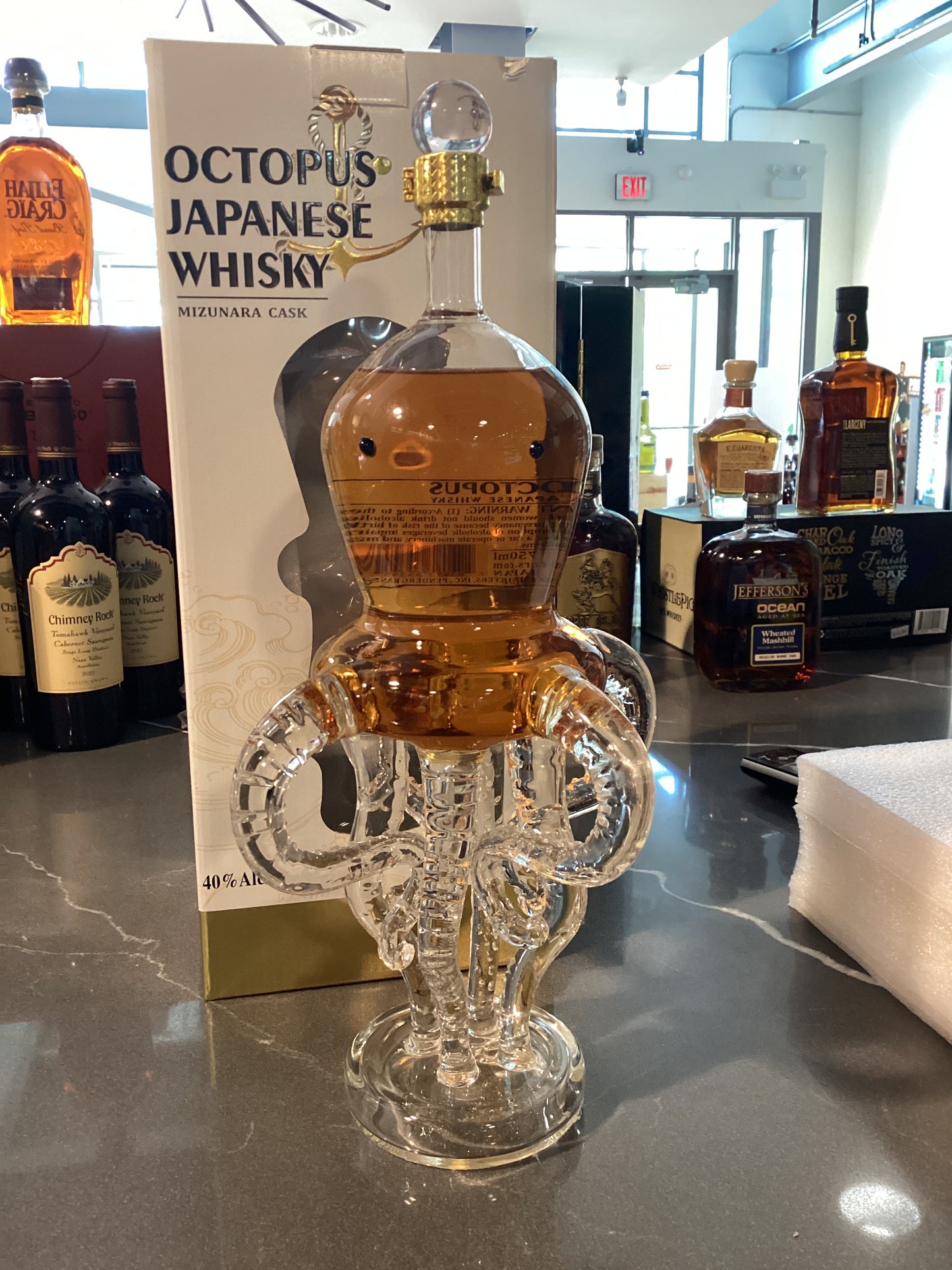 Octopus Mizunara Cask Japanese Whiskey (750ml)