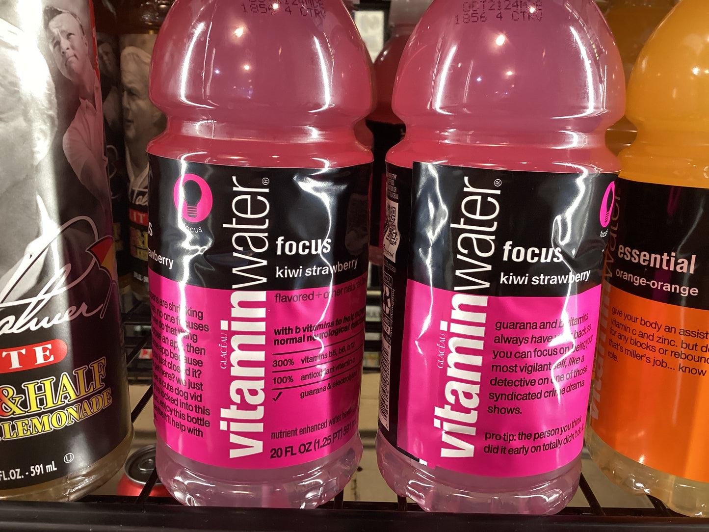 Vitamin Water focus