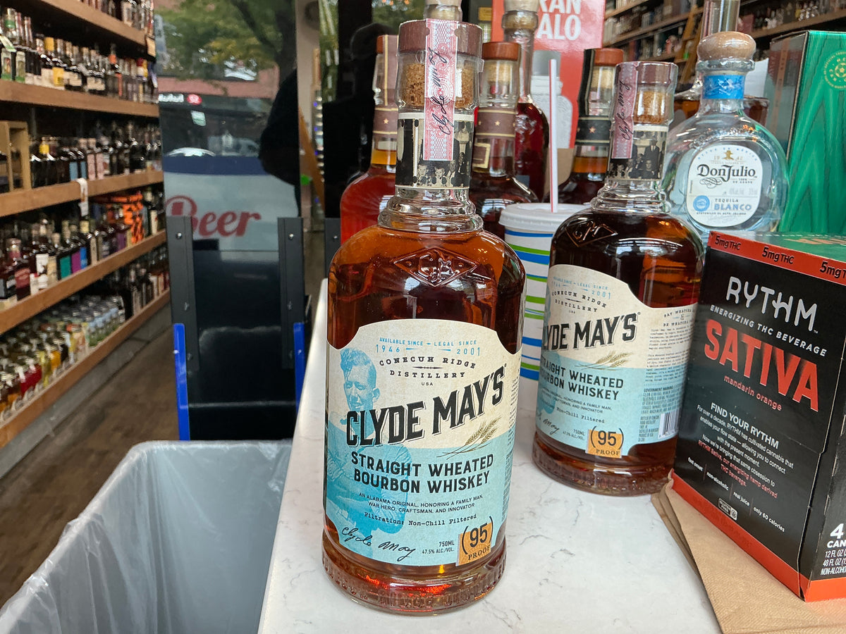 Clyde Mays Straight Wheated Bourbon Whiskey 750mL