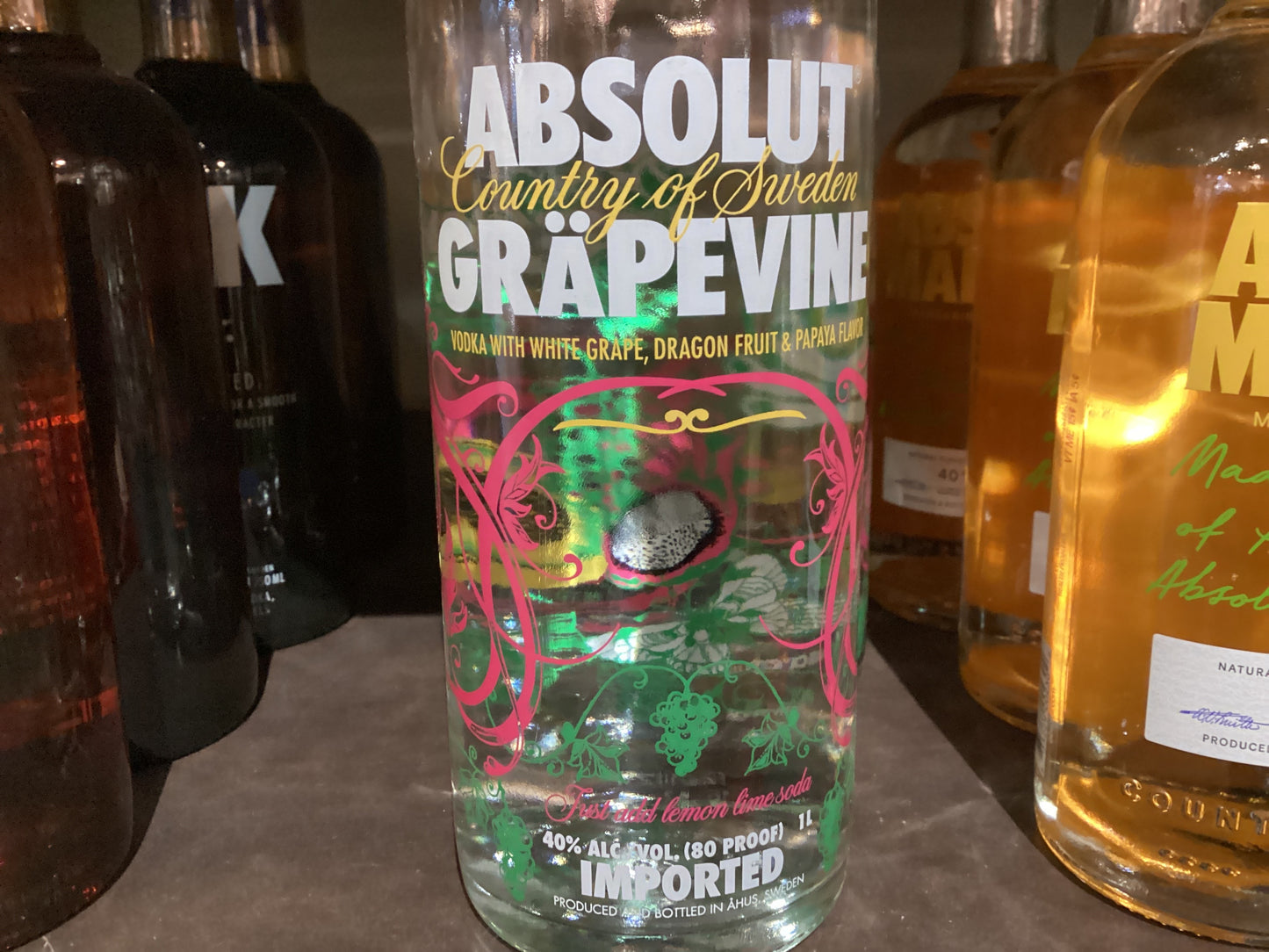 Absolut Grapevine 1L