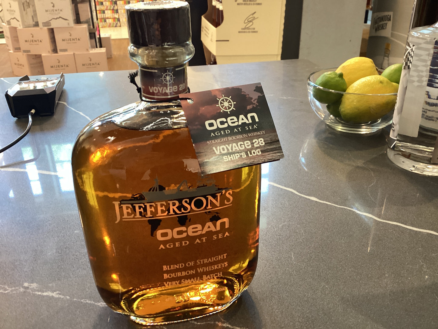 Jefferson’s Ocean Voyage 28 Bourbon Whiskey (750ML)