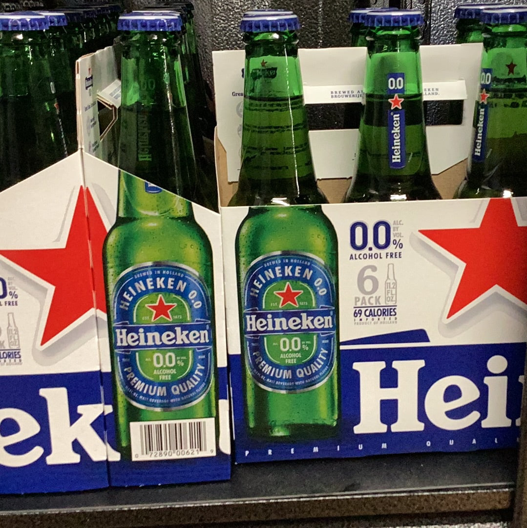 Heineken 0.0 Beer (NA6pk)
