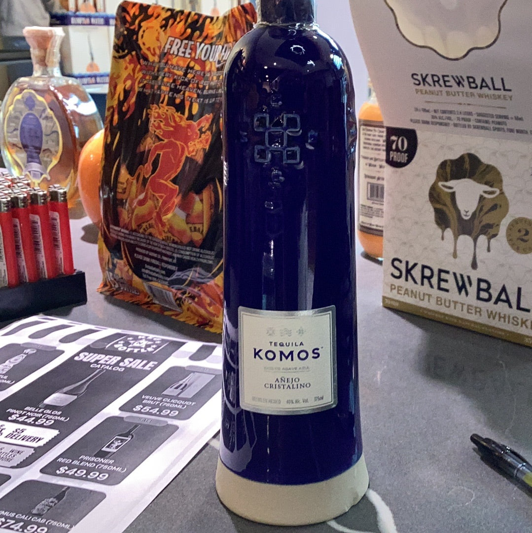 Komos tequila anejo 375mL