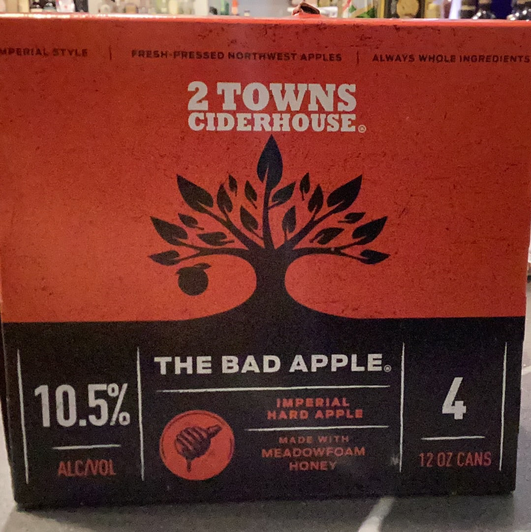 2 Towns Bad Cosmic Crisp Cider (6pk)