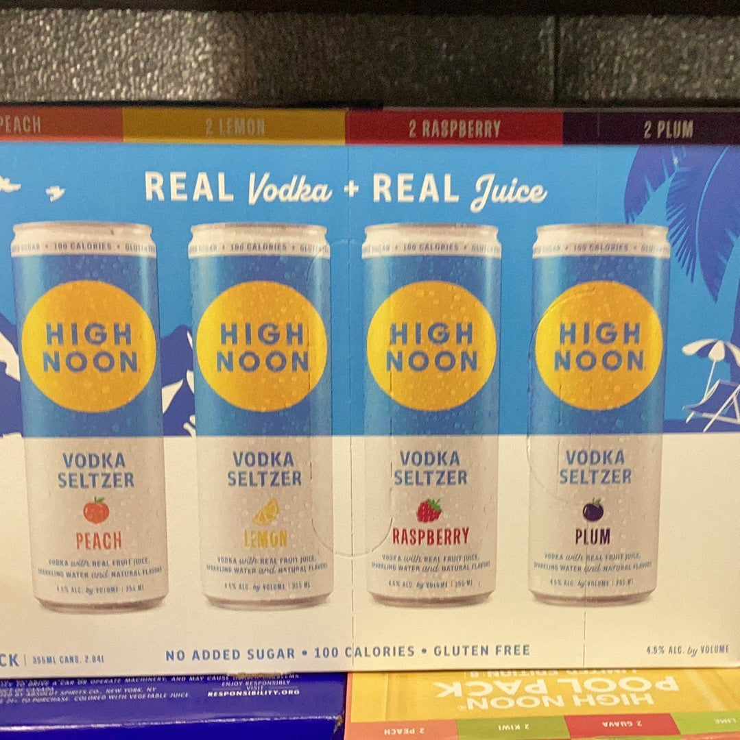 High Noon Snow BirdHard Seltzer Limited Edition (8 Pack)