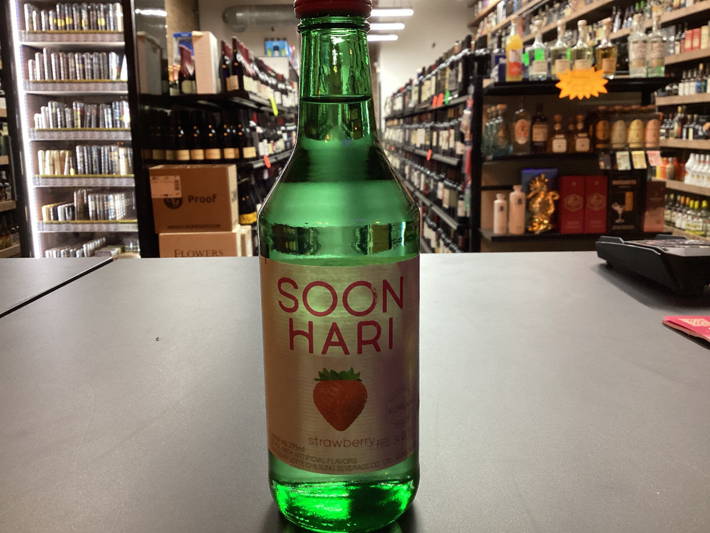 SoonHari Strawberry Soju (375mL)