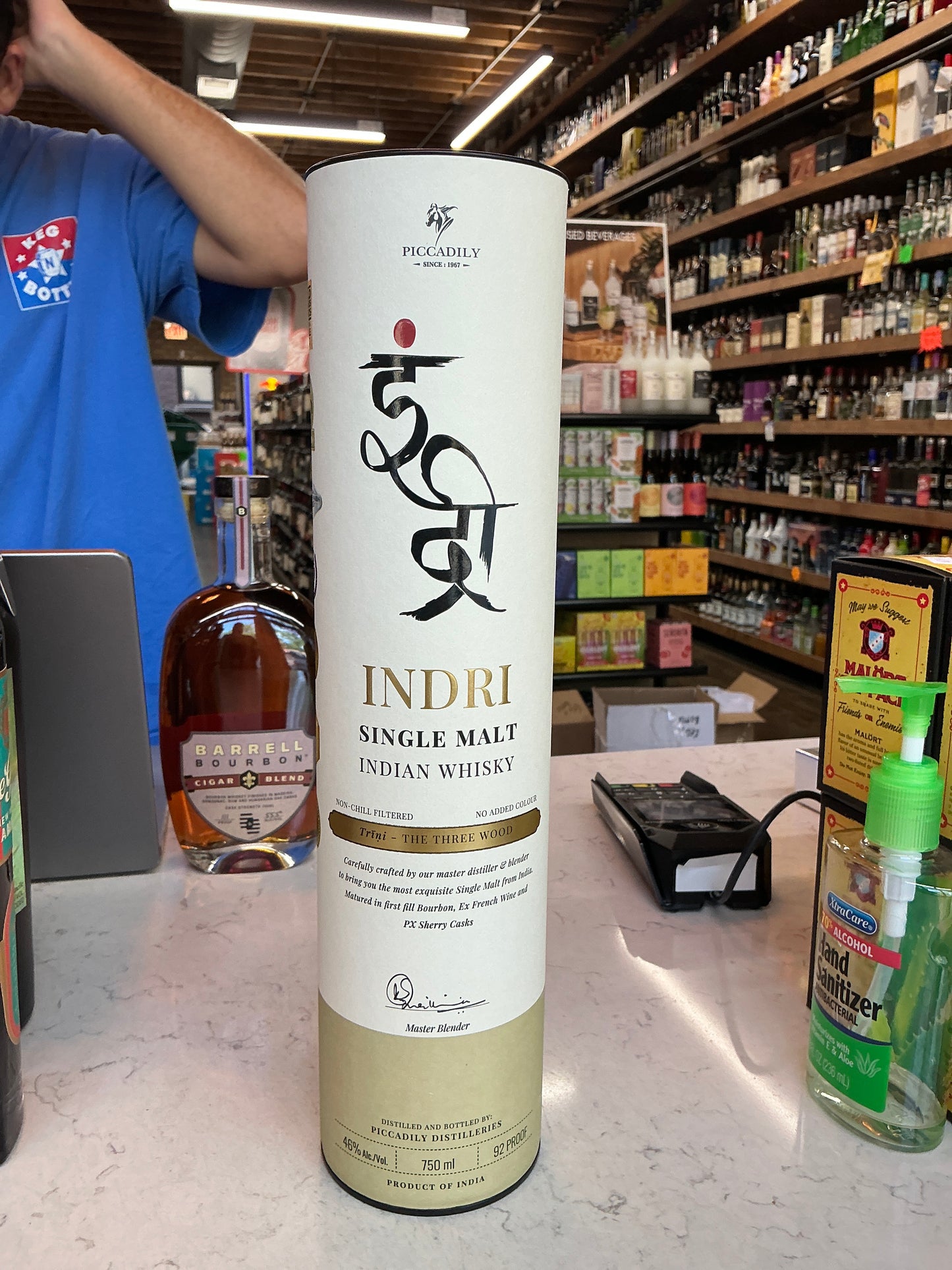 Indri Single Malt Indian Whiskey 750mL