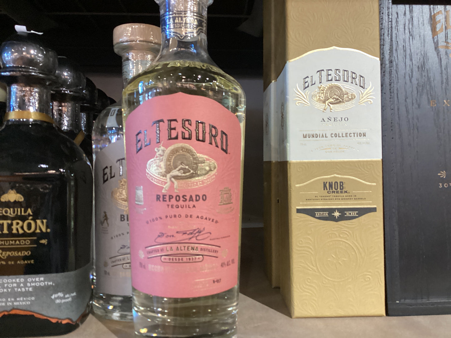 El Tesoro Reposado Tequila (750 ml)