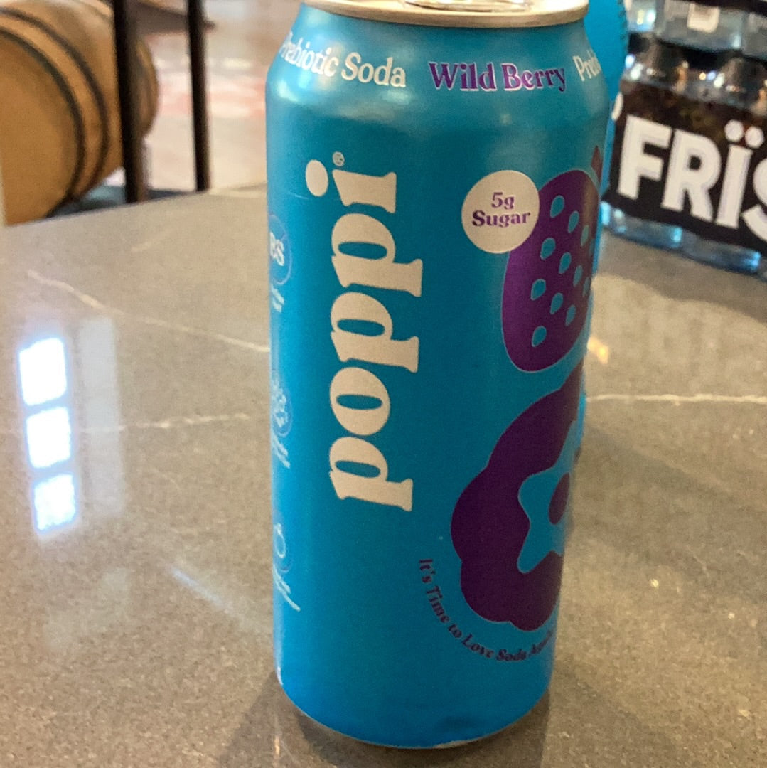 Poppi wild berry