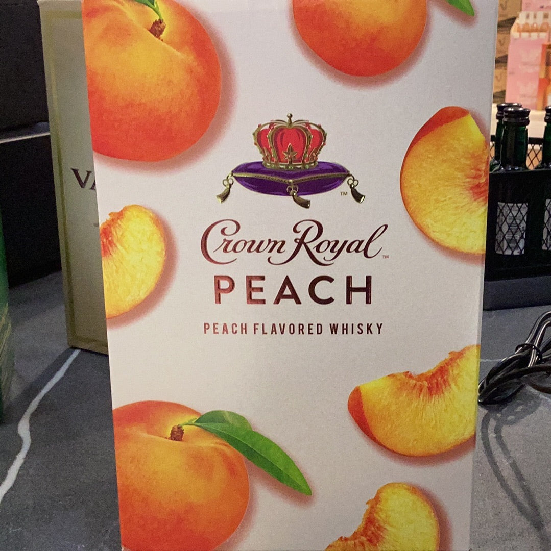 Crown Royal Peach Flavored Whiskey (750mL)