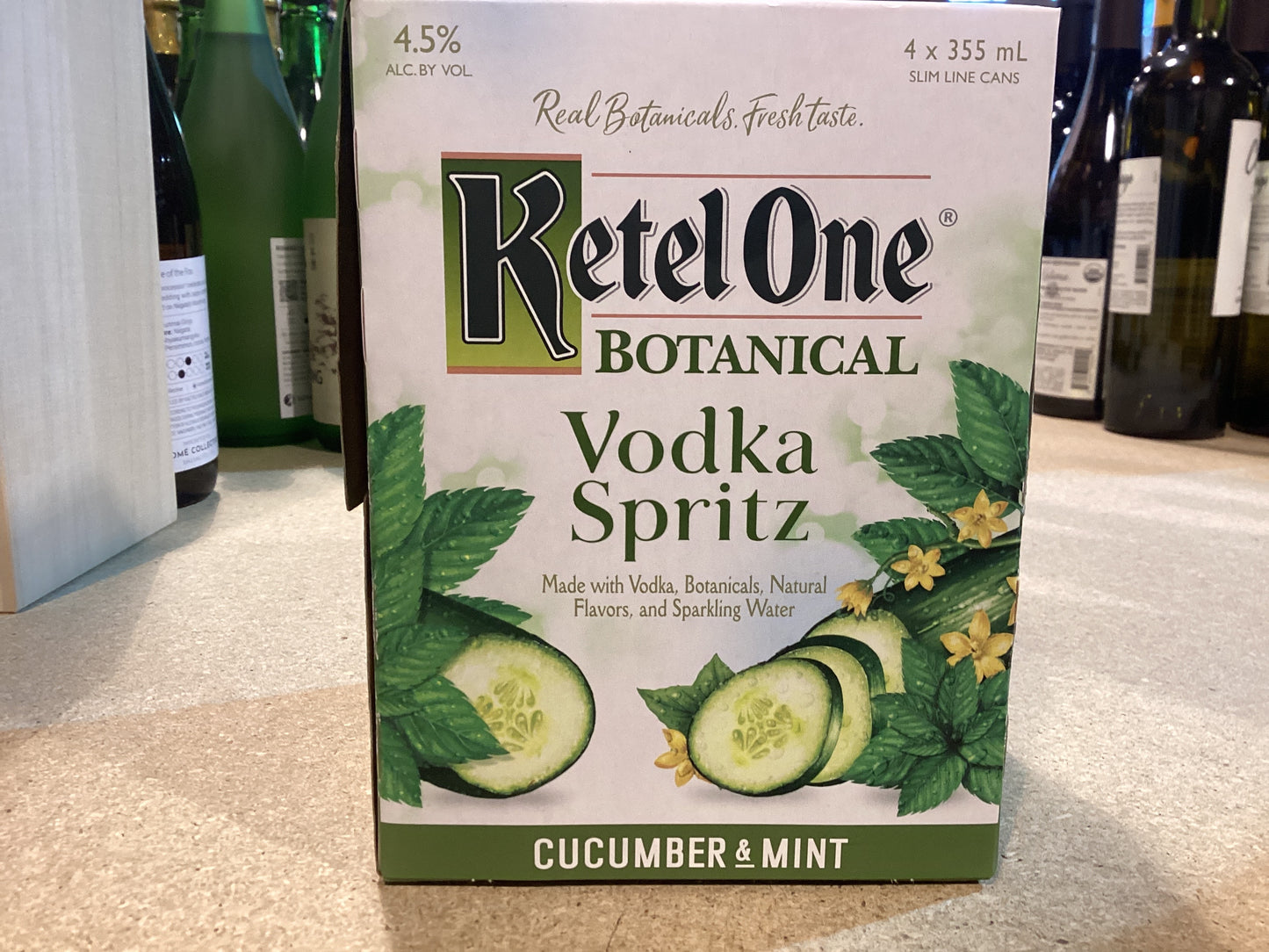 Ketel One Botanical Cucumber Mint Vodka RTD (4pk)