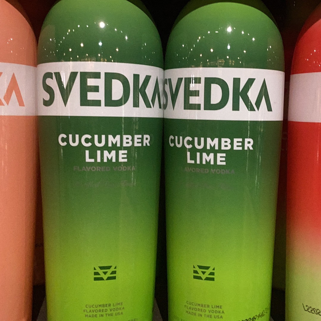 Svedka Cucumber Lime Vodka (750mL)
