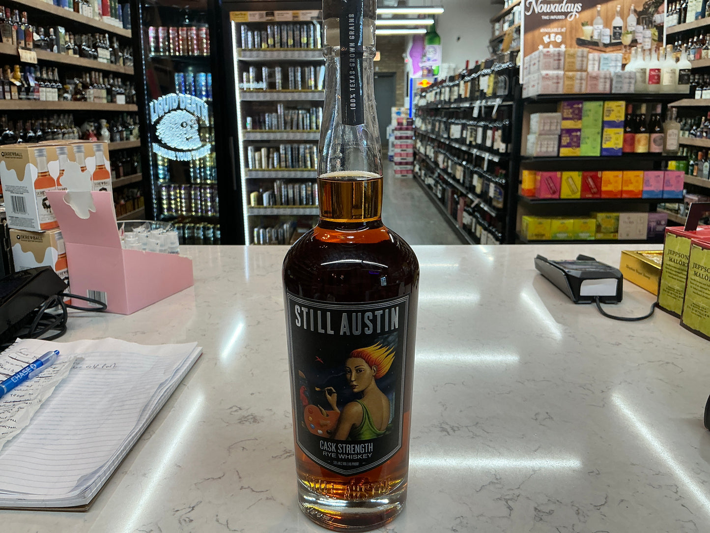 Still Austin Cask Strength Rye Whisky (750mL)