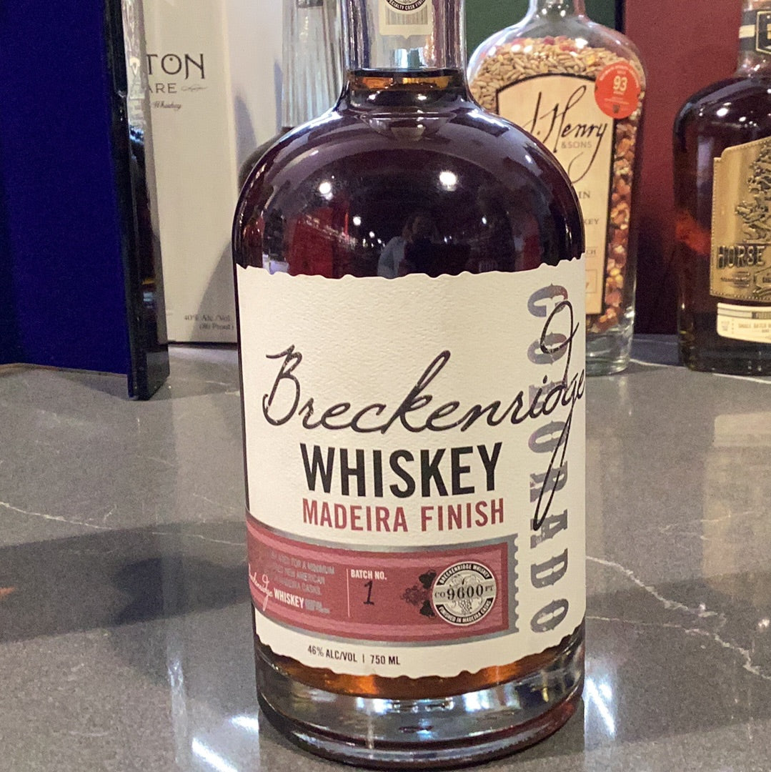 Breckenridge Whiskey Madeira Finish 750mL