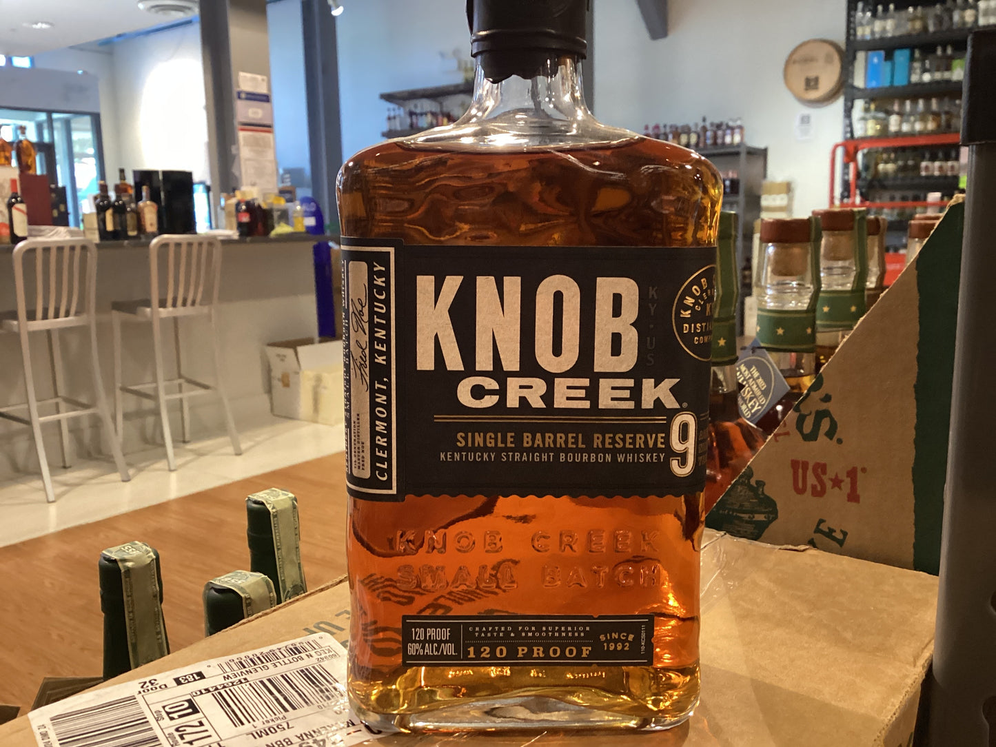Knob Creek 9yr Single Barrel Reserve 120 proof 750mL