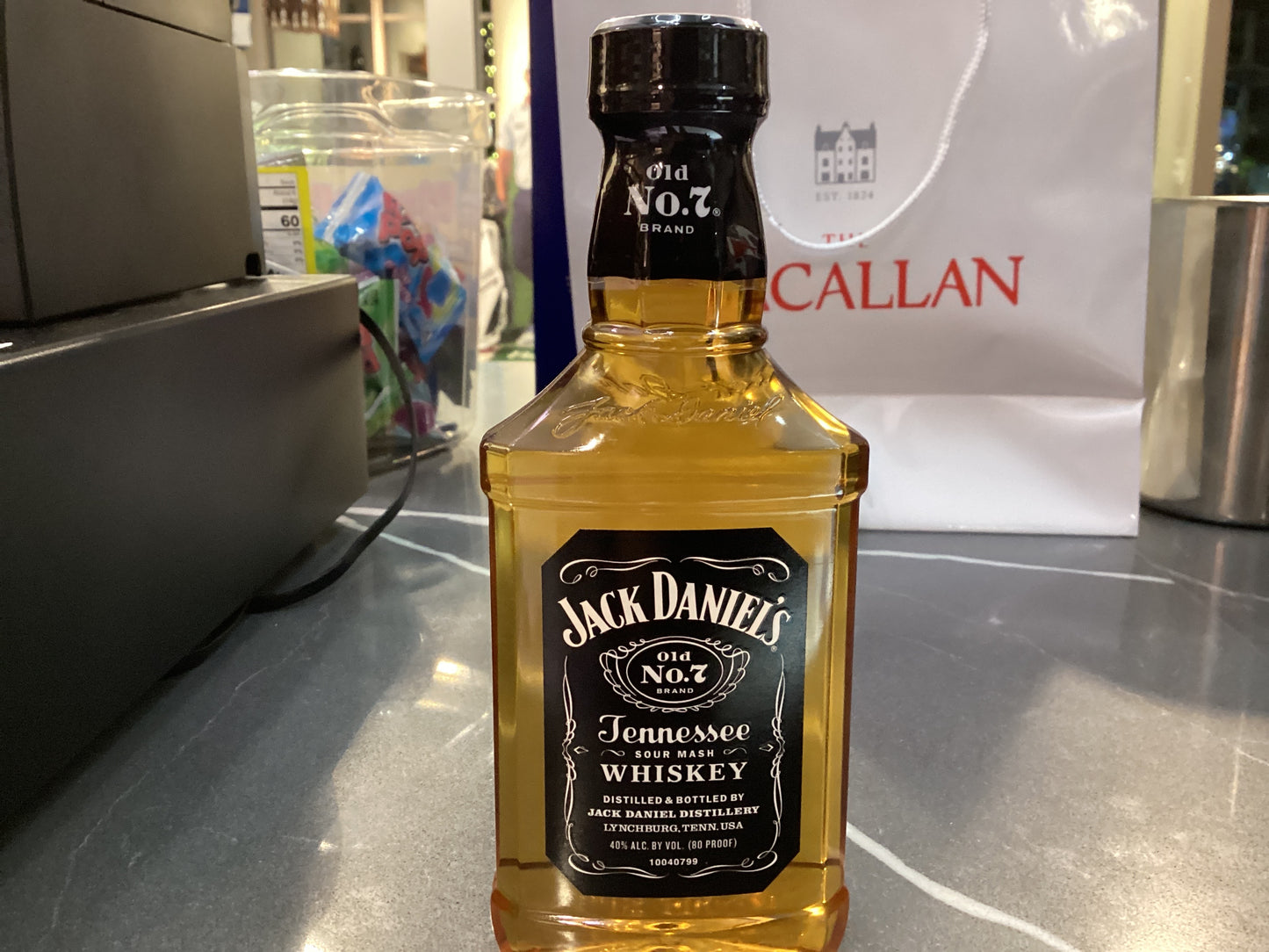 Jack Daniel's Black Label Flask (200ml)