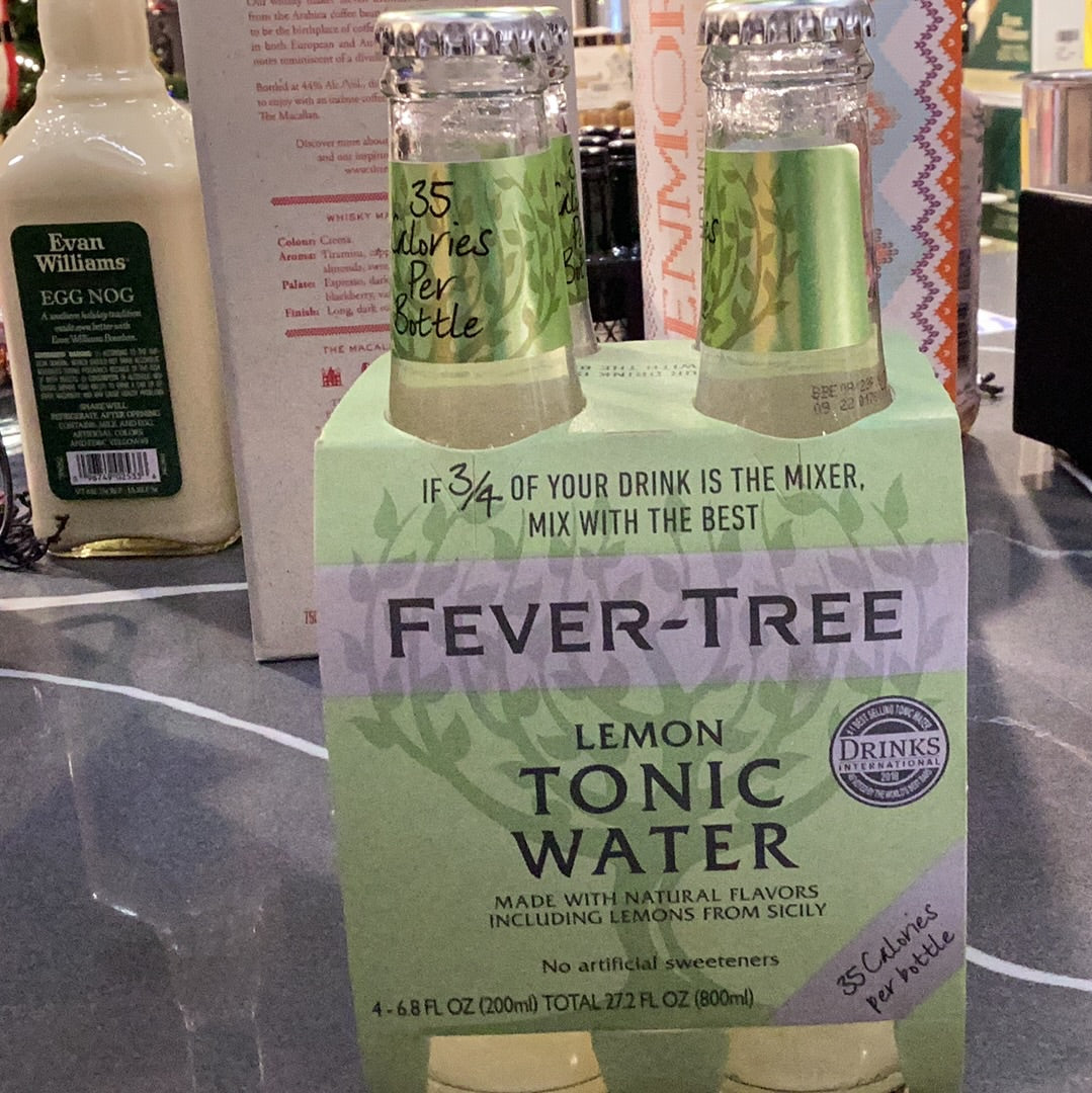 Fever-Tree Lemon Tonic Water (4pk)