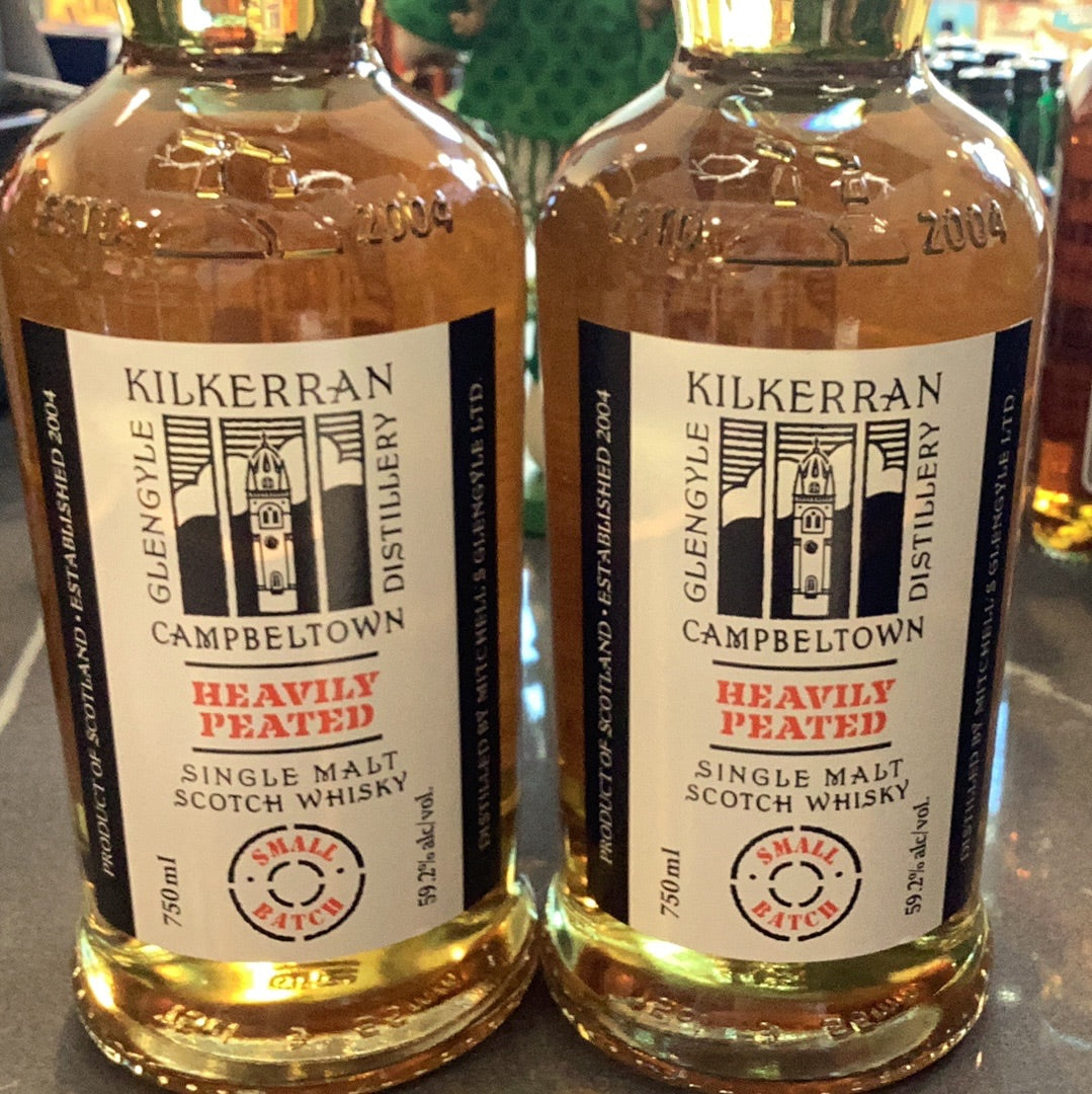 Kilkerran Heavily Peated Single Malt Scotch Whiskey (750mL)