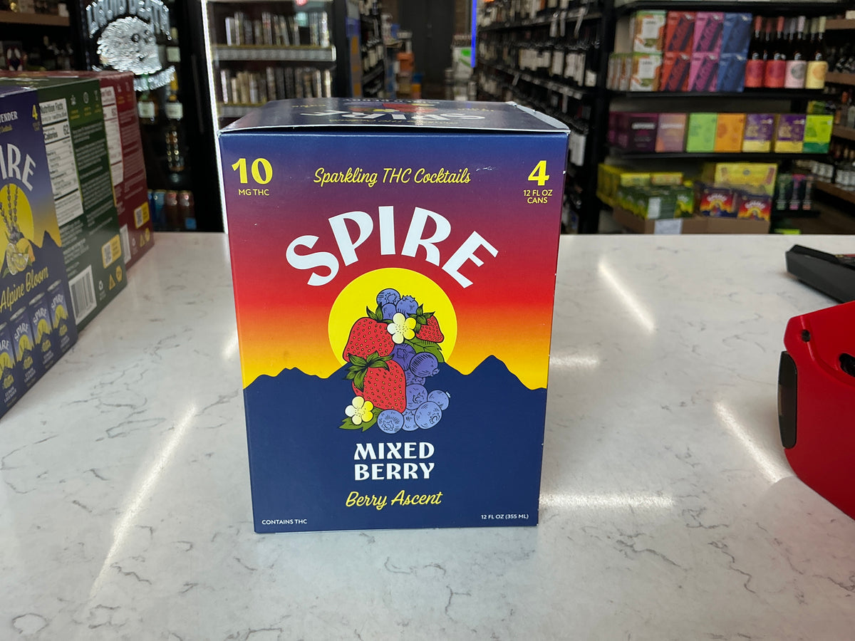 Spire Mixed Berry 10mg 4-Pack Cans