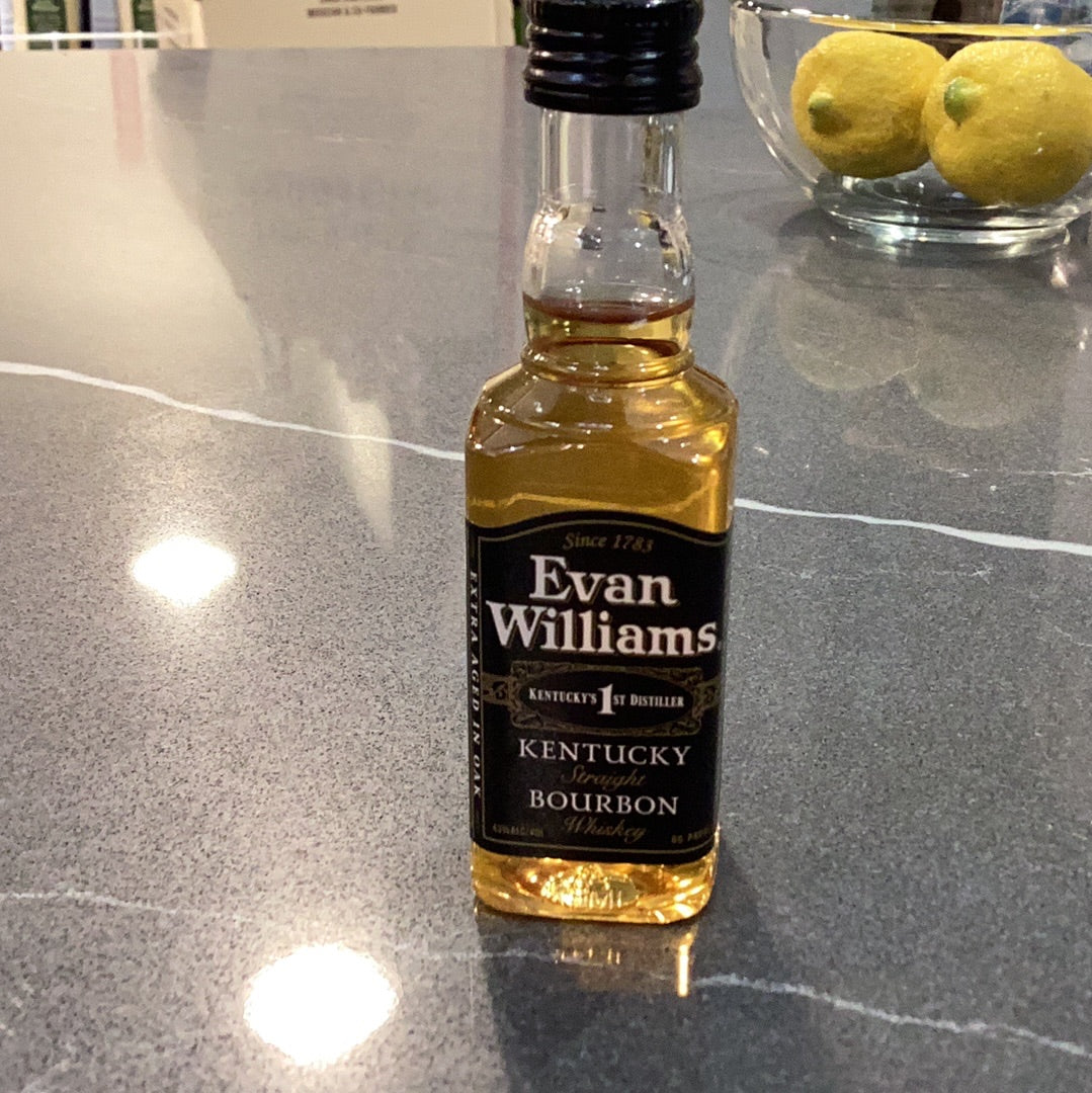 Evan Williams Black Bourbon (50mL)