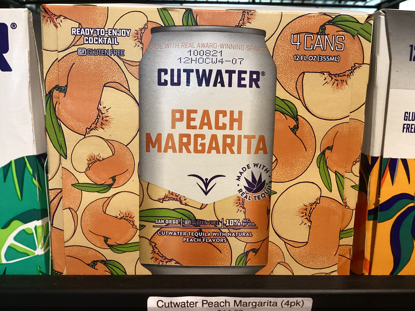 Cutwater Peach Margarita (4pk)