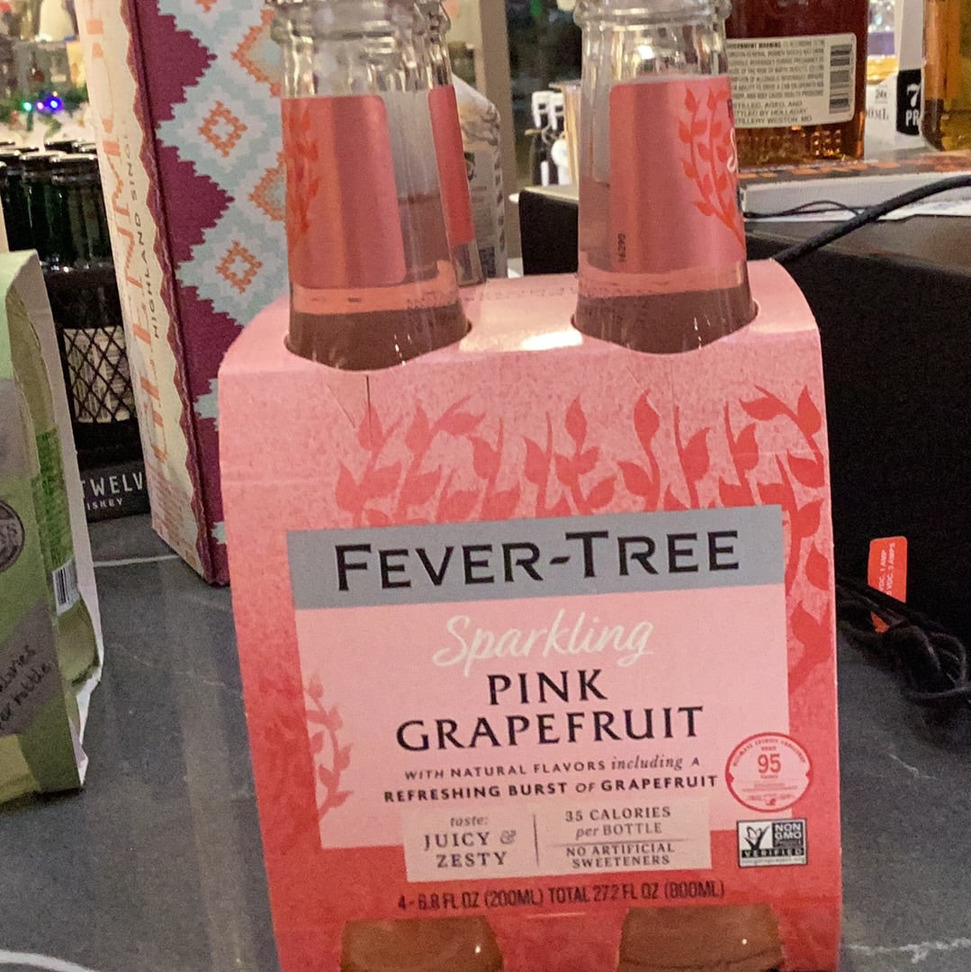 Fever Tree Pink Grapefruit 4pk