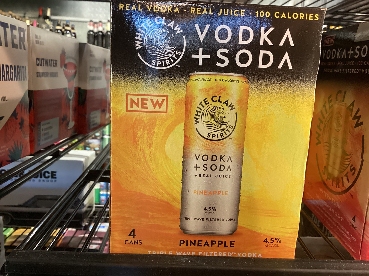White Claw Pineapple Vodka Seltzer (4pk)