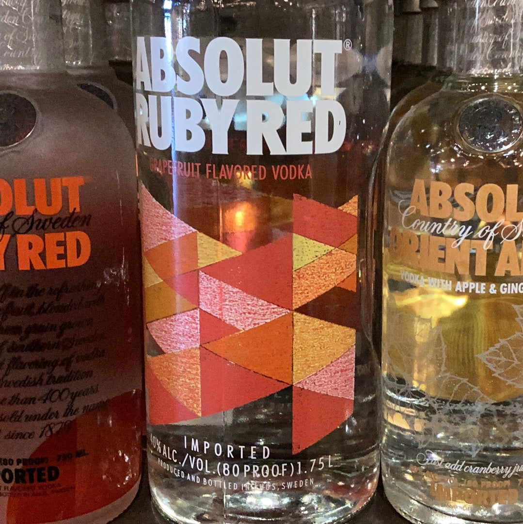 Absolut Ruby Red vodka 1.75L