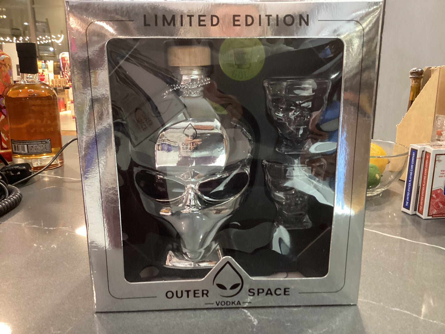 Chrome Outer Space Vodka Box Set