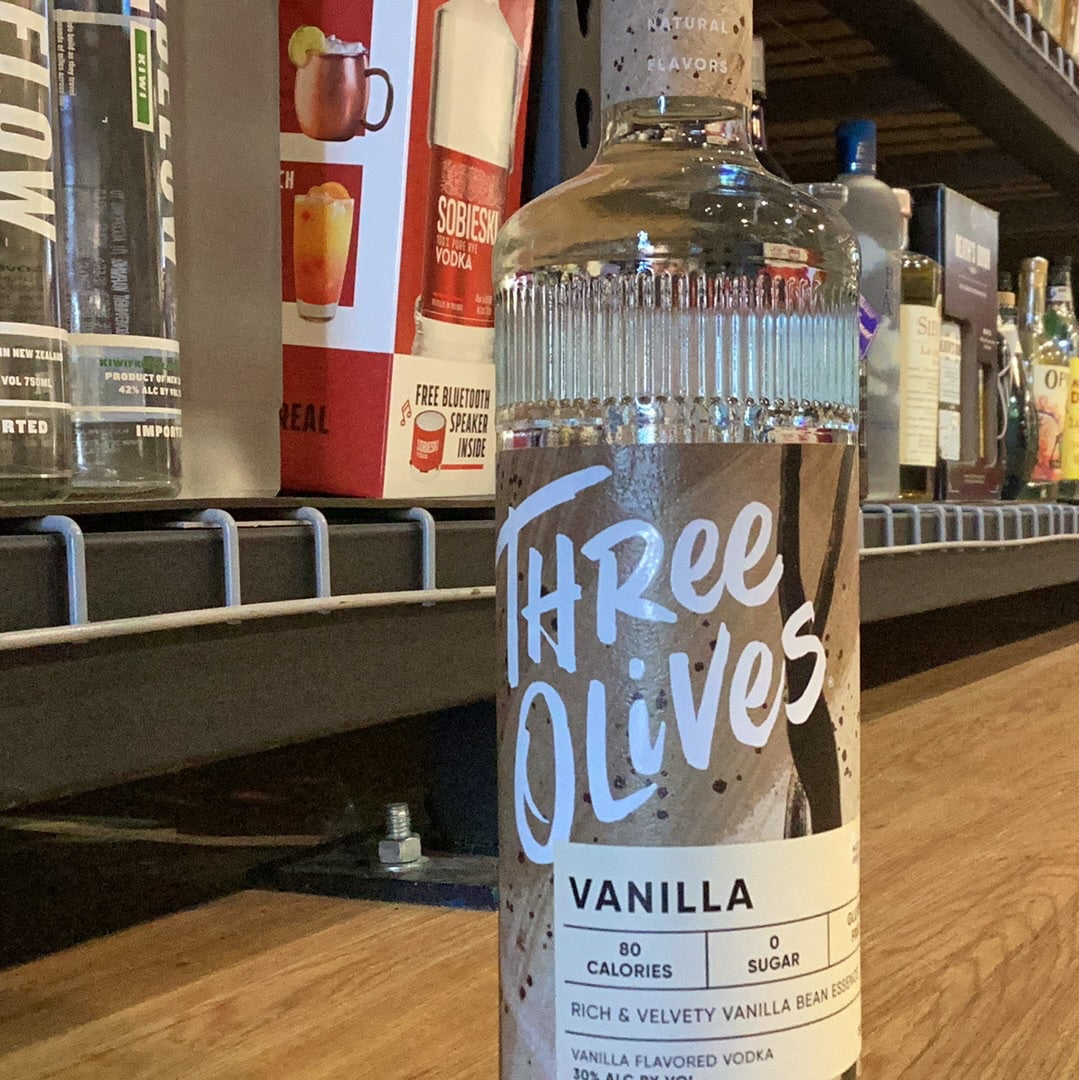 Three Olives Vanilla Vodka (750ml)