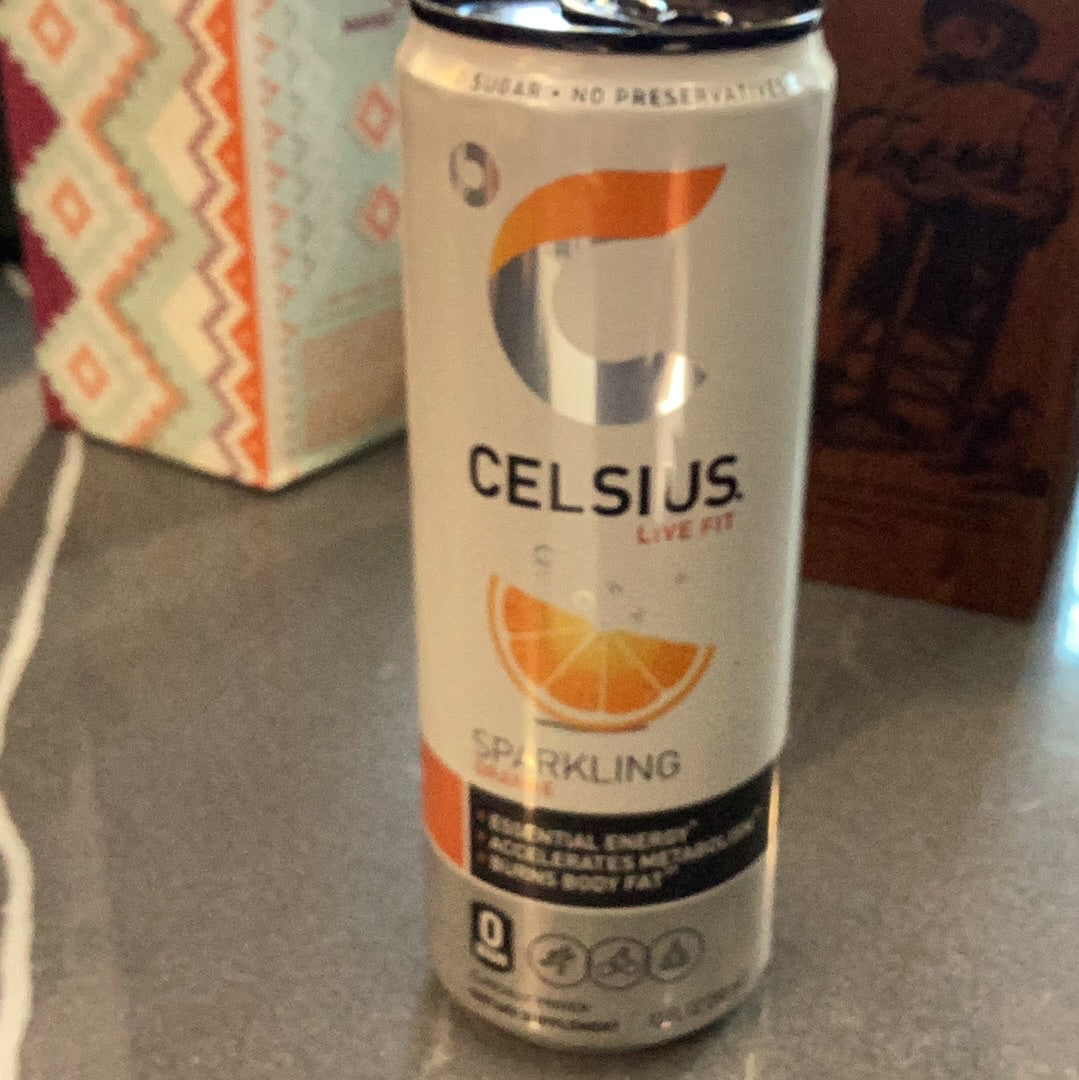 Celsius orange 12oz