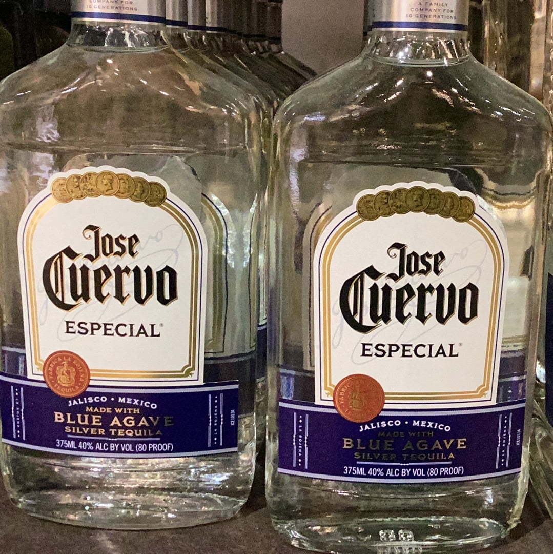 Jose Cuervo Especial Blue Agave Silver Tequila (375 mL)