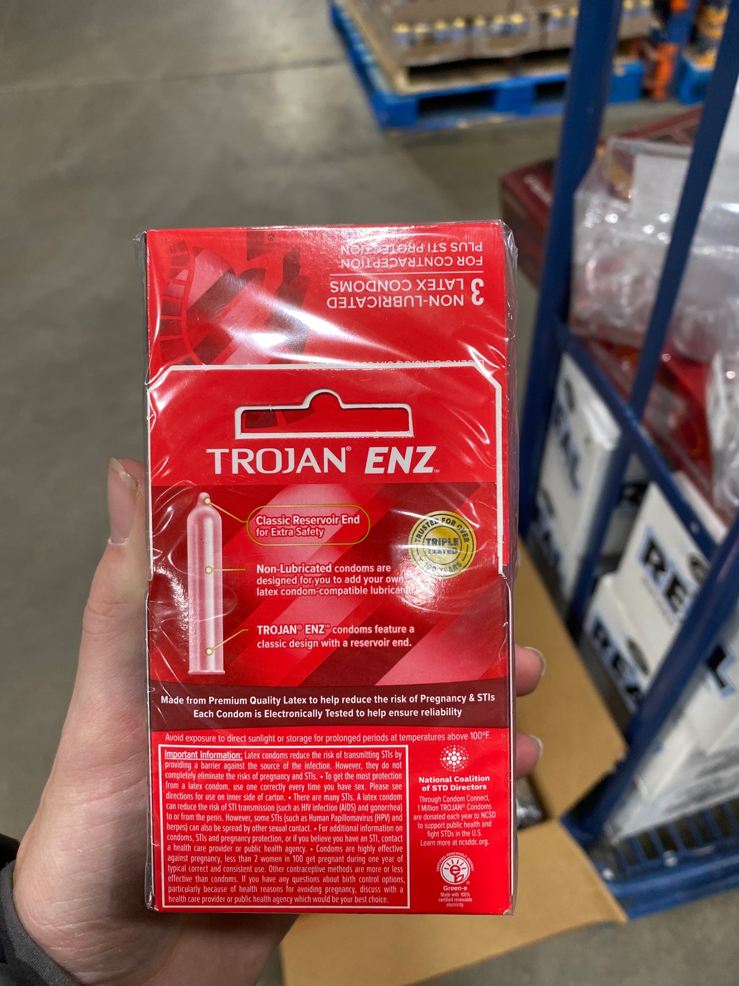 Trojan ENZ Non Lubricated (3 pack)