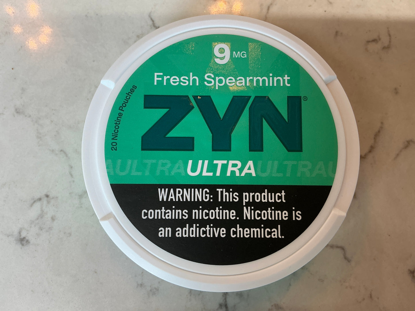 ZYN Ultra Fresh Spearmint 9mg