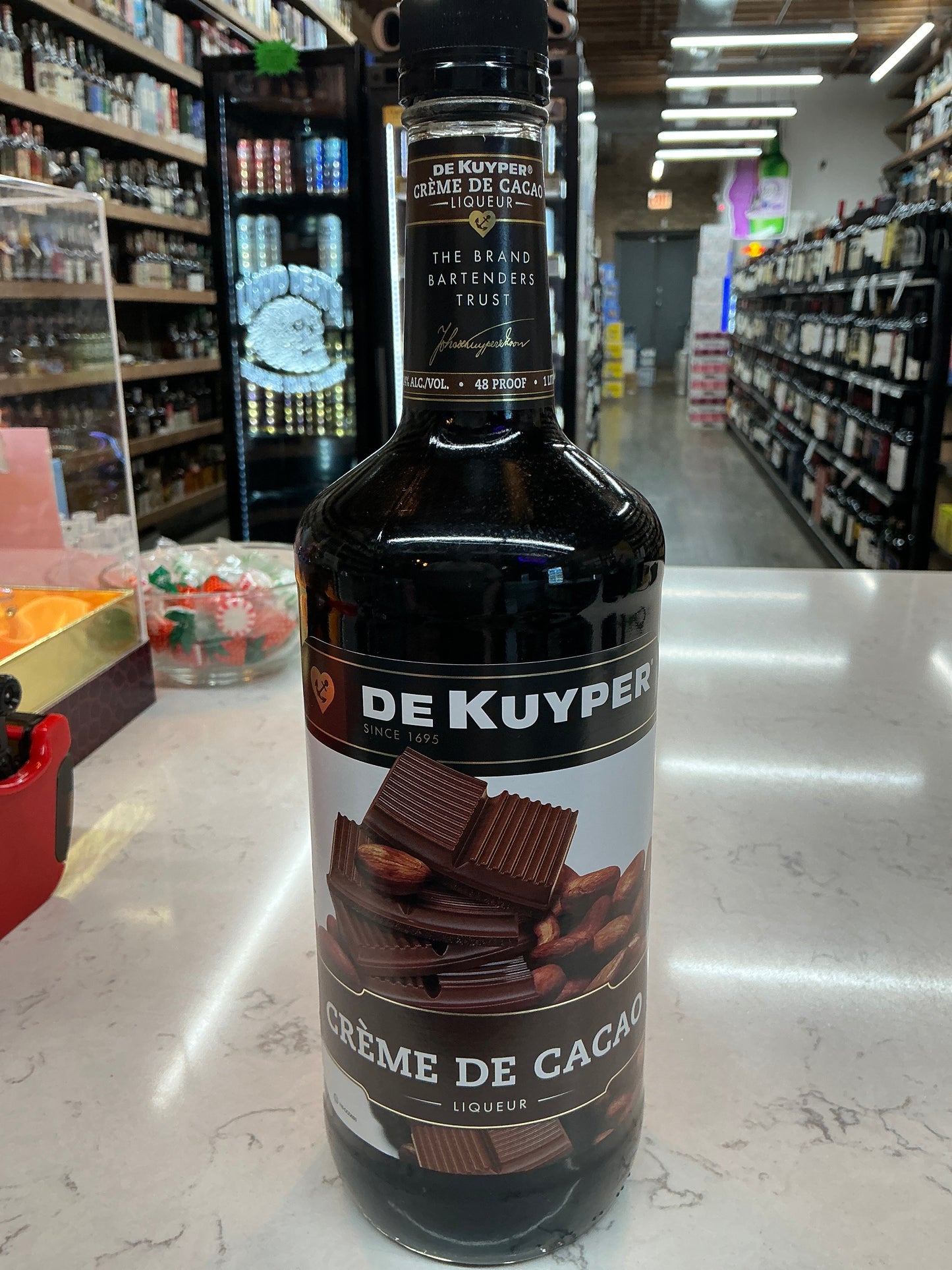DeKuyper Crème De Cacao Liquor 1L