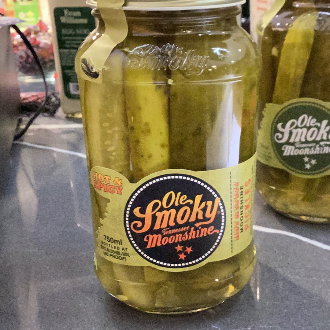 Ole Smoky Hot & Spicy Pickles Moonshine (750 mL)