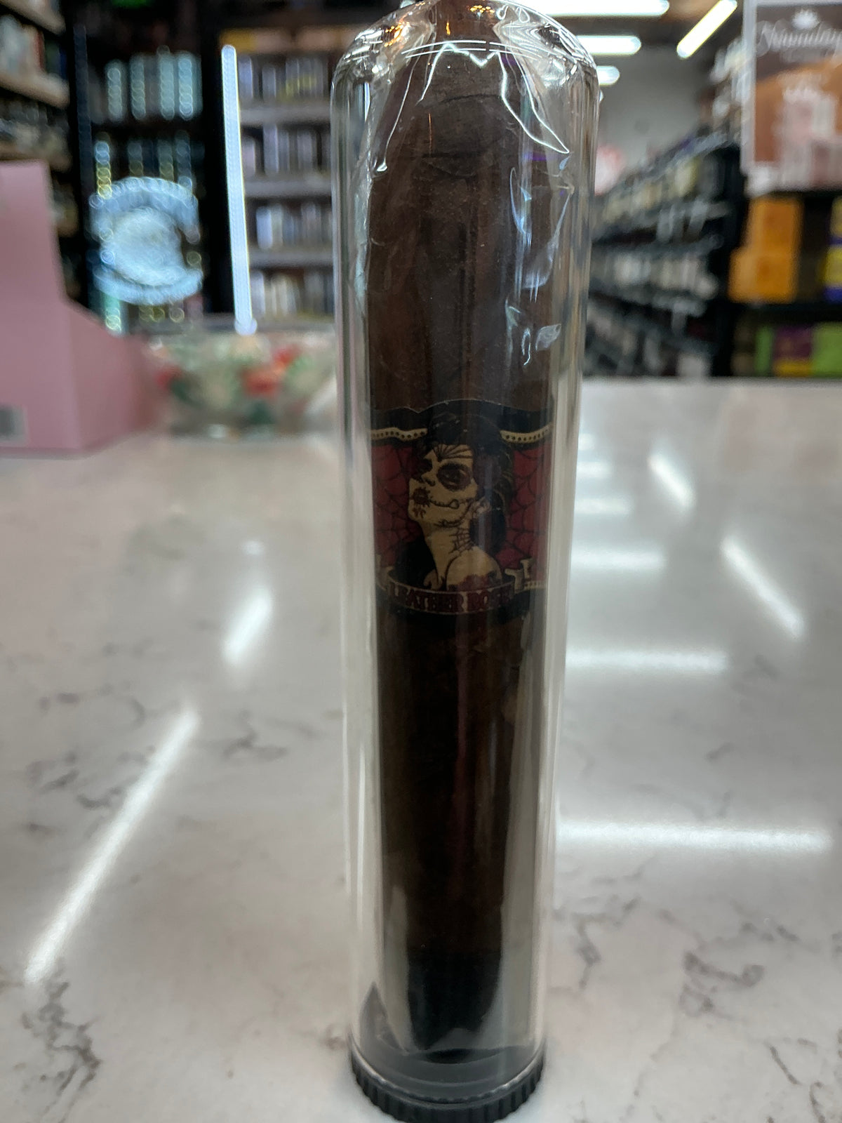 Deadwood Leather Rose Torpedo Cigar