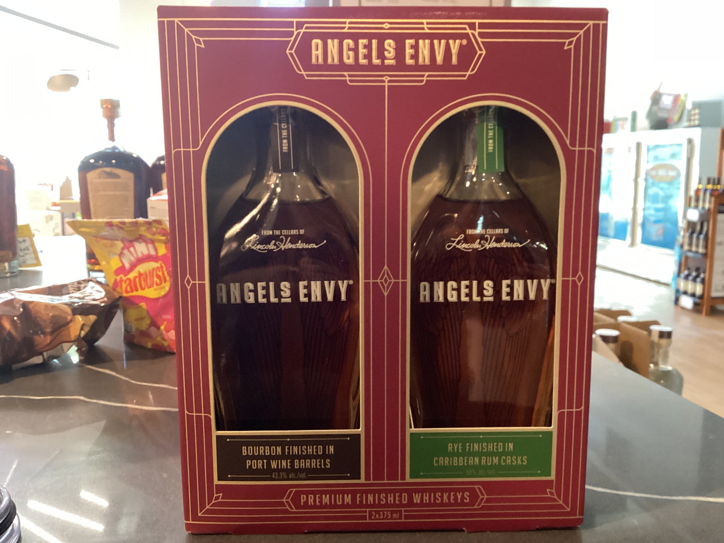 Angels Envy Gift set (2-375mL)