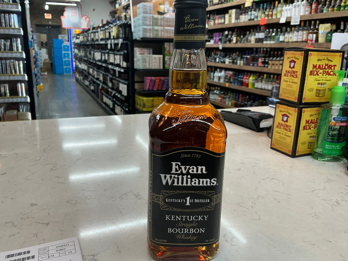 Evan Williams Black Bourbon (750mL)